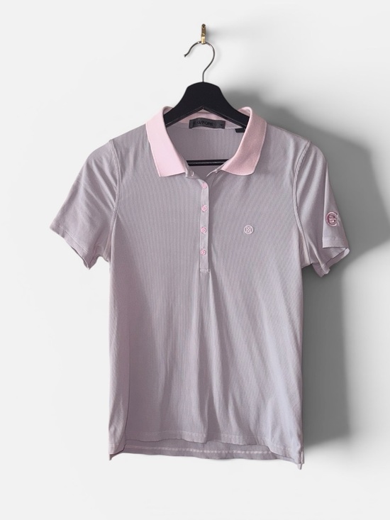 G/FORE Tops - Gfore Feeder Stripe Tech Jersey Golf Polo - M